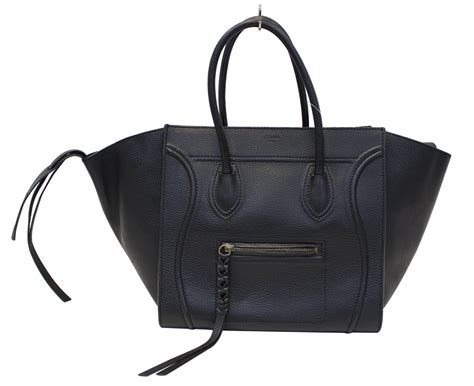 celine phantom bag black used|celine phantom bag sale.